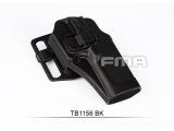 FMA CQC Serpa Holster Glock 17 Polymer BK TB1156-BK Free Shipping